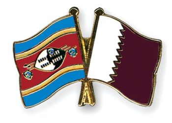 Swaziland King Meets Qatari Businessmen