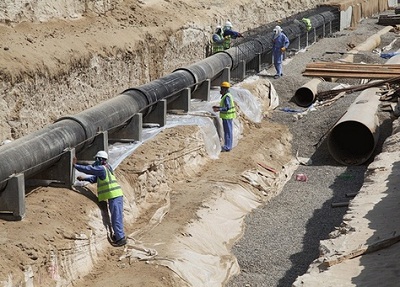DEWA records remarkable progress on water distribution pipelines project in Hatta
