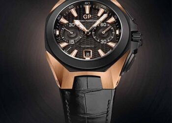 GIRARD-PERREGAUX CHRONO HAWK PINK GOLD