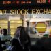 KSE ends trading on mixed board