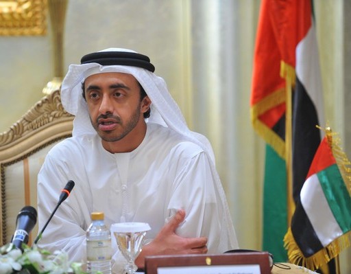 Abdullah bin Zayed meets Prime Minister of The Commonwealth of The Bahamas