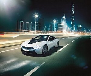 The revolution of the sports car – the BMW i8 arrives in the Middle East