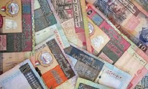 Main currencies unchanged against Kuwaiti dinar