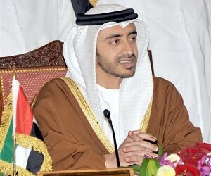 Abdullah bin Zayed meets with Crown Prince of Norway
