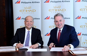 Etihad Airways and Philippine Airlines announce landmark agreement