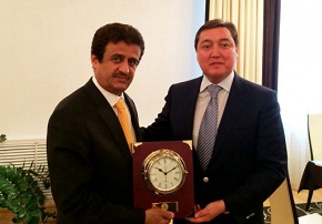 DP World Vice Chairman Meets With Kazakhstan Pm