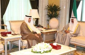 His Highness the Crown Prince receives CBK governor