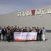 Strata delegation tours Airbus A350 at Al Ain Airport