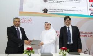 DFM inks Memorandum of Understanding with “Raqmiyat” and “Kony” to develop “Smart Borse” applications