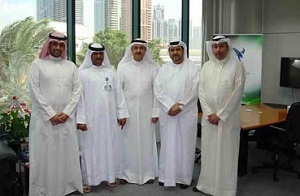 Delegation from Kuwait Petroleum Corporation discusses energy cooperation with Emarat
