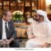 H.H. Hamdan bin Zayed meets with Total
