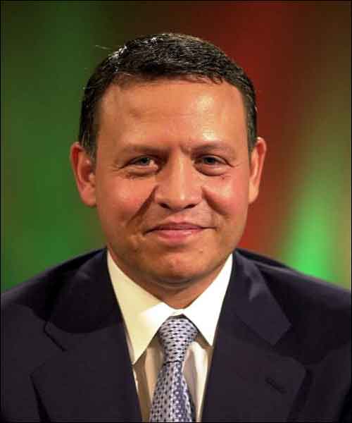 King of Jordan meets German Foreign Minister