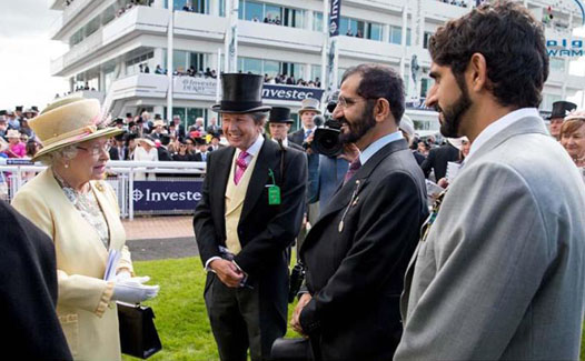 Queen Elizabeth II comes to town