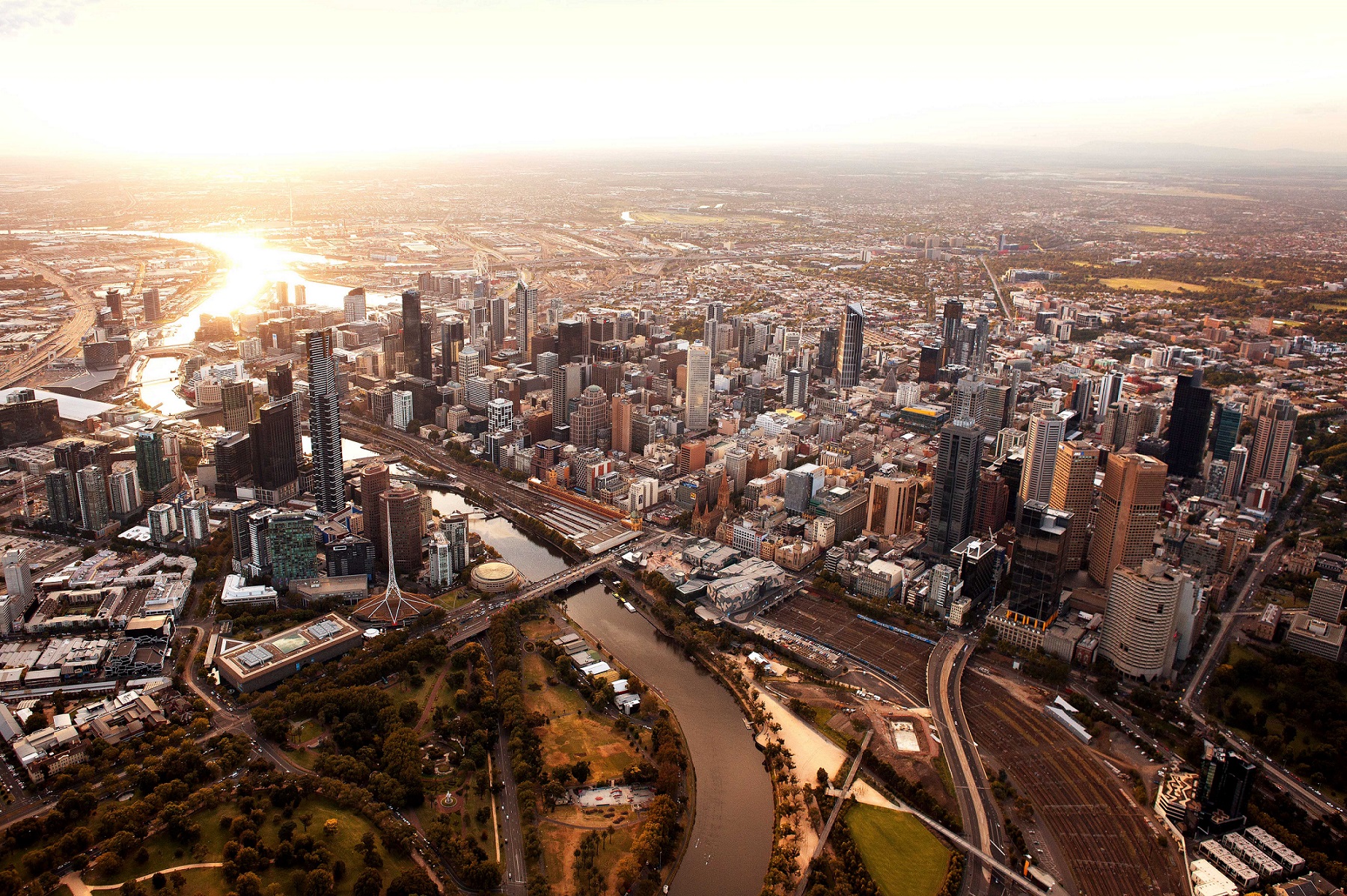 Etihad arrives in Melbourne, Australia