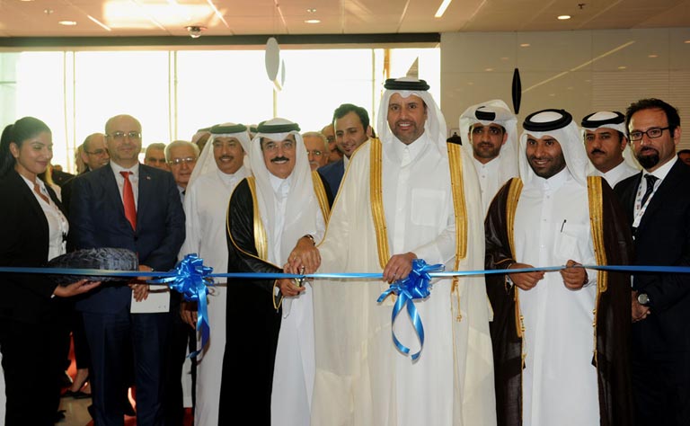 Economy Minister Opens Hospitality Qatar 2015