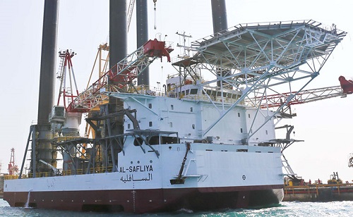 Construction of a New Lift Boat Built in Shipyard-Qatar Completed