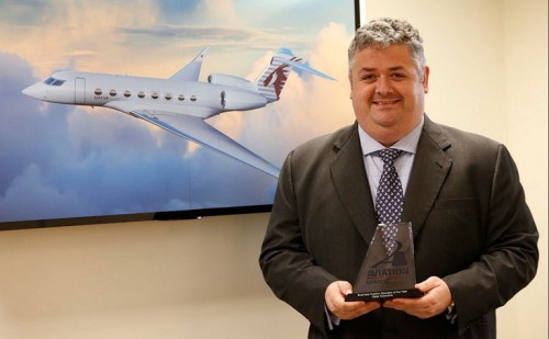 Qatar Executive Honored as Best Business Aviation Operator of 2015