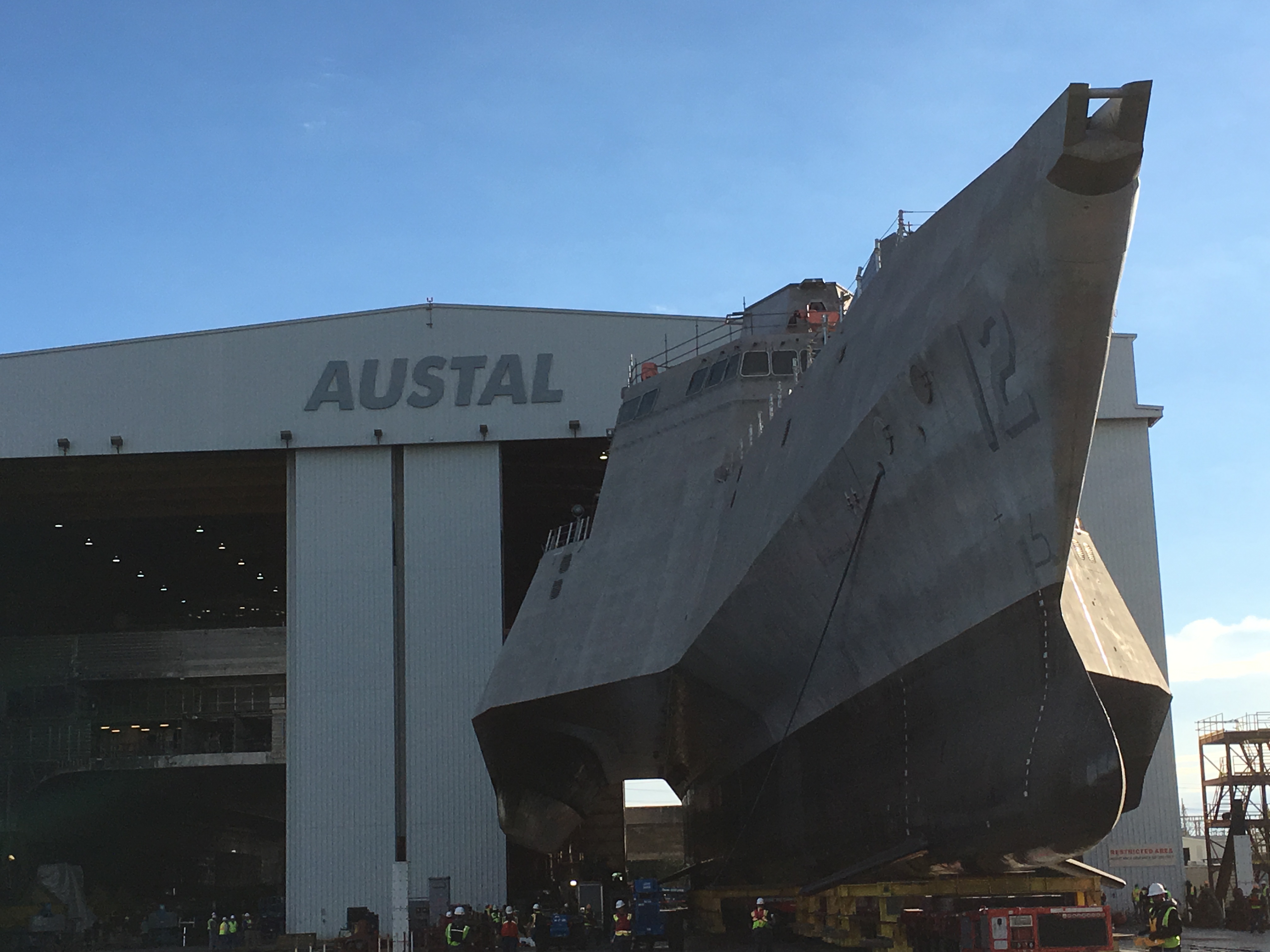 Austal Delivers for the U.S. Navy