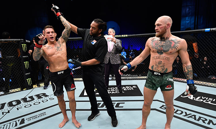 Poirier knocks out McGregor in second round at UFC