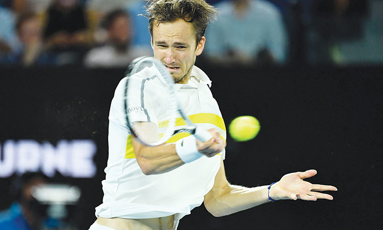 Medvedev beats Tsitsipas to set up final against Djokovic