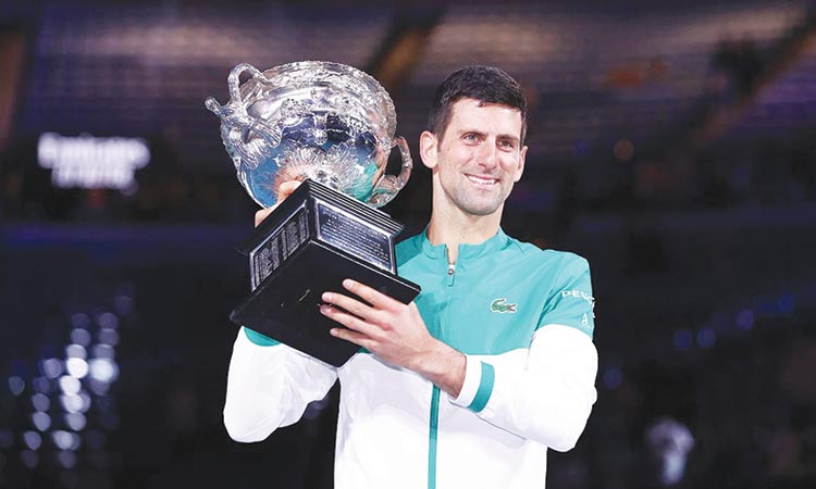 Djokovic surpasses Federer to set all-time record for weeks at world No.1