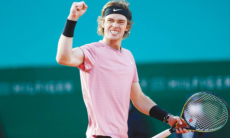 Rublev stuns Nadal, sets up semis clash with Ruud at Monte Carlo Masters