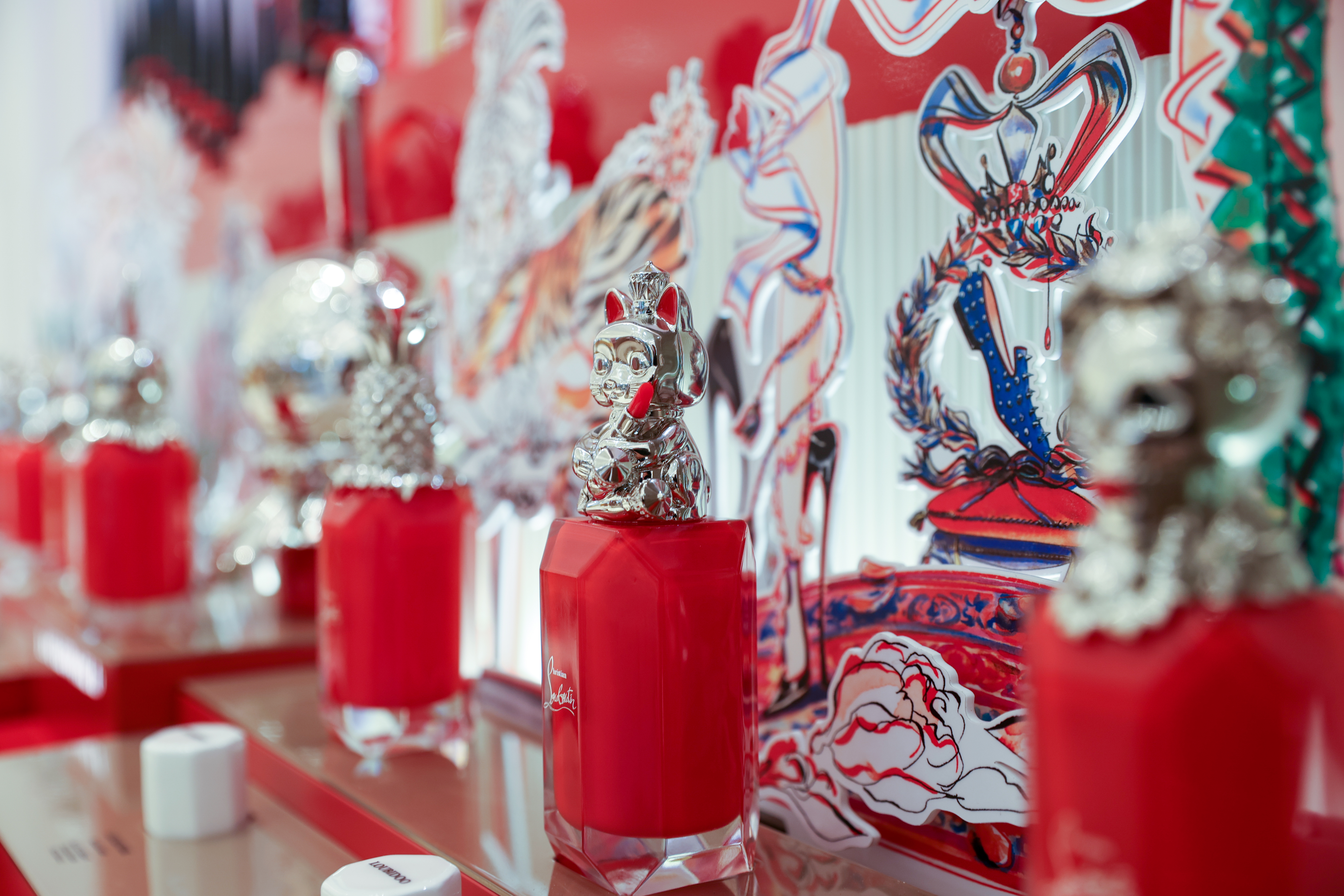 Christian Louboutin Beauty Launches At Galeries Lafayette Doha