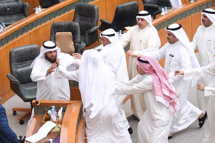 Fistfight breaks out in Kuwait Parliament over budget