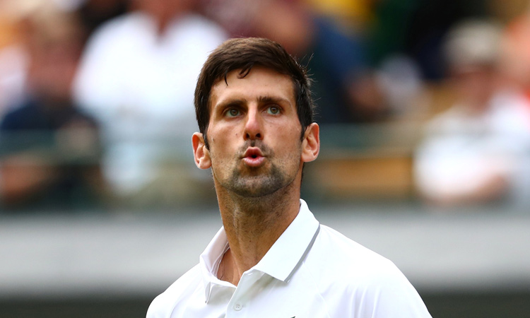 Djokovic faces tough test in Wimbledon