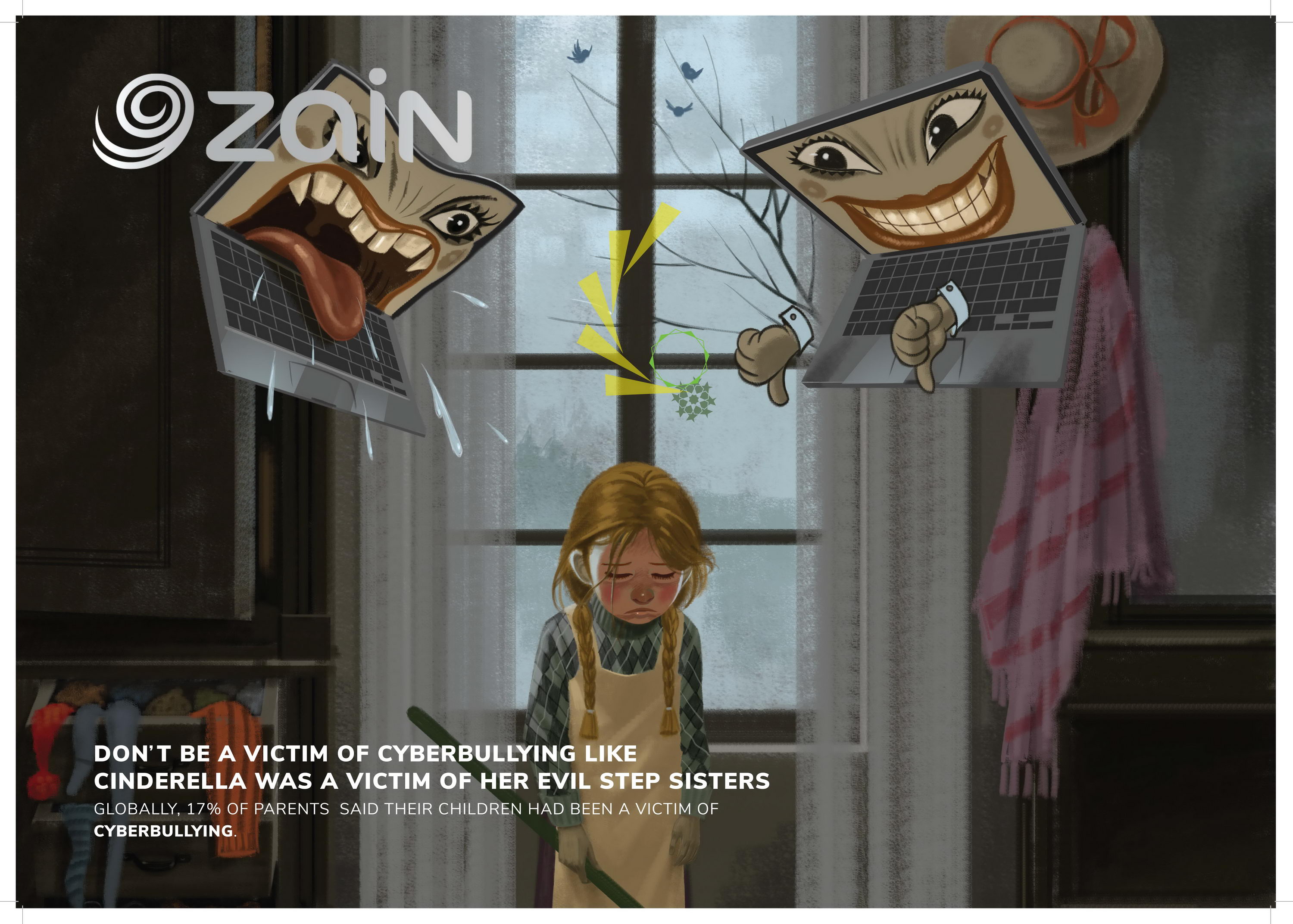 Zain introduces child online safety campaign entitled ‘Internet Monsters’