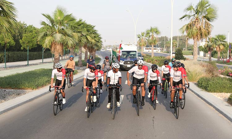 Saudi adventurer to cycle across GCC countries, reaches UAE