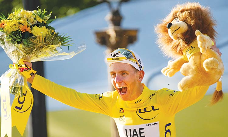 Newly-crowned champion Pogacar hails ‘incredible Tour adventure’