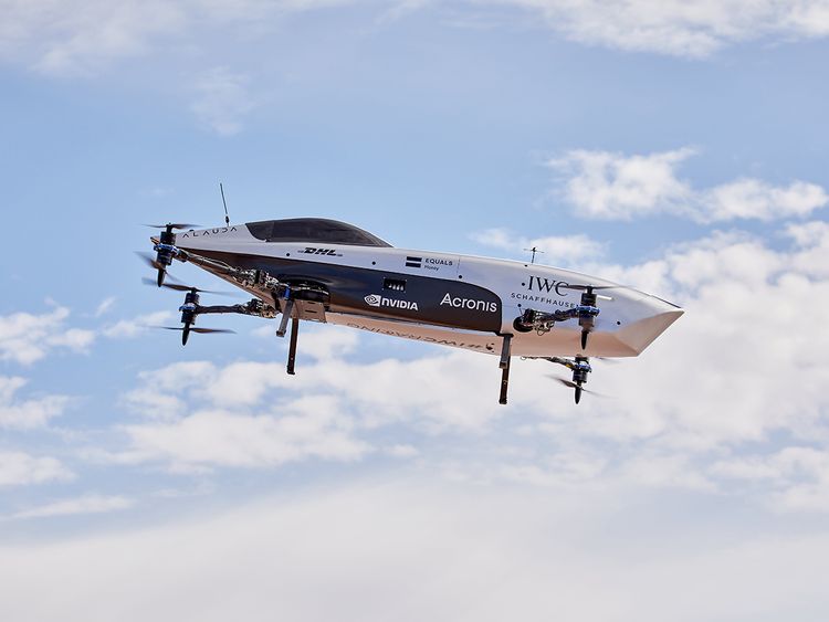 Etisalat unveils world’s first flying racing car