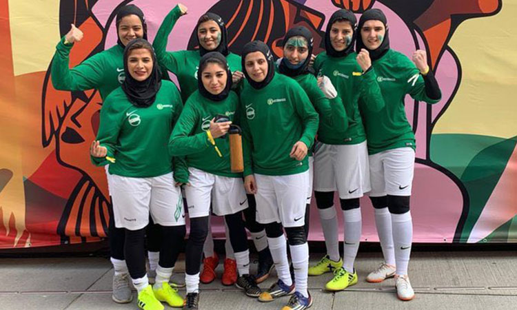 Saudi Arabia launches first women’s football league