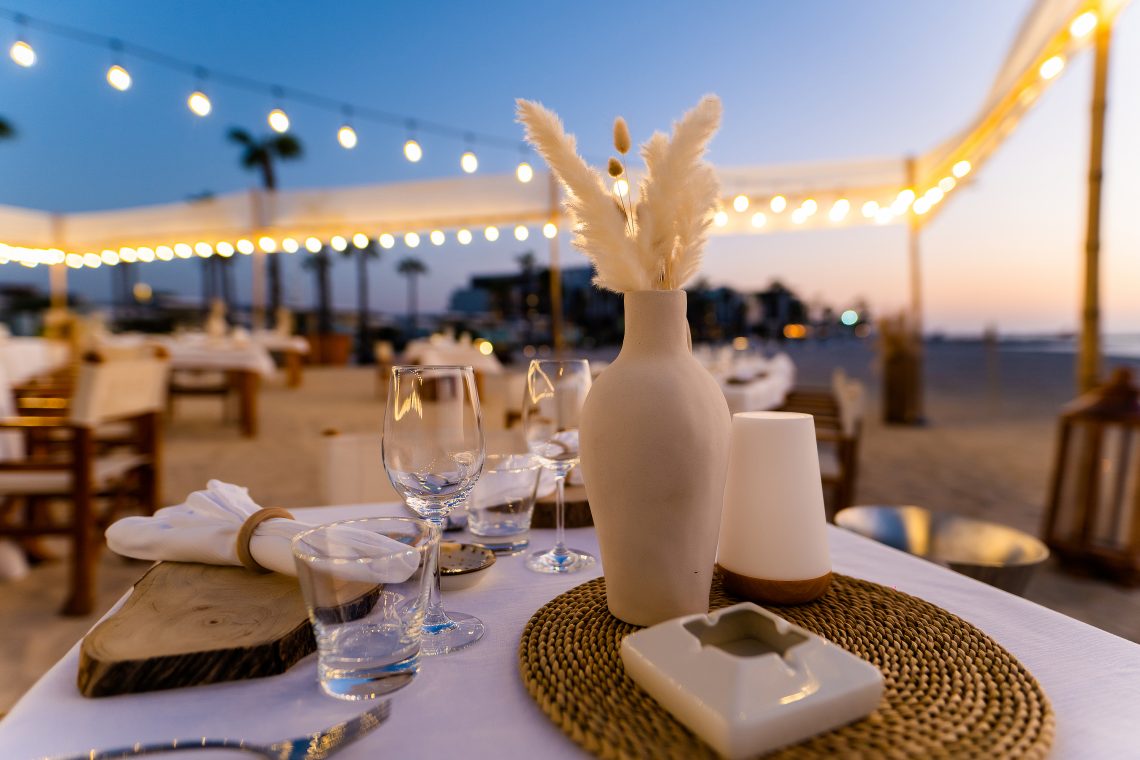Dine in the sand on Valentine’s Day at Nikki Beach Dubai