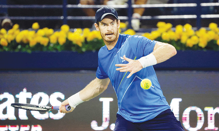 Murray survives O’Connell scare in Dubai cliffhanger