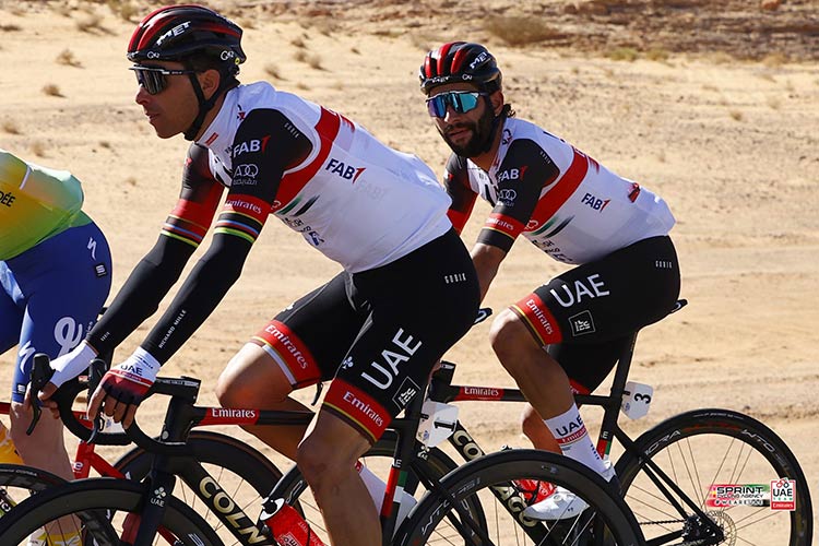 Team Emirates’ Gaviria opens season account with podium in Saudi Arabia