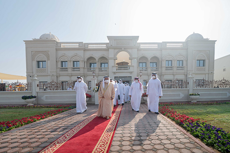 Sultan inspects buildings for Al Wusta Channel, University of Sharjah’s employees