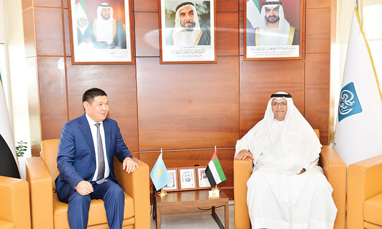 Abu Dhabi and Kazakhstan discuss expanding business co-operation