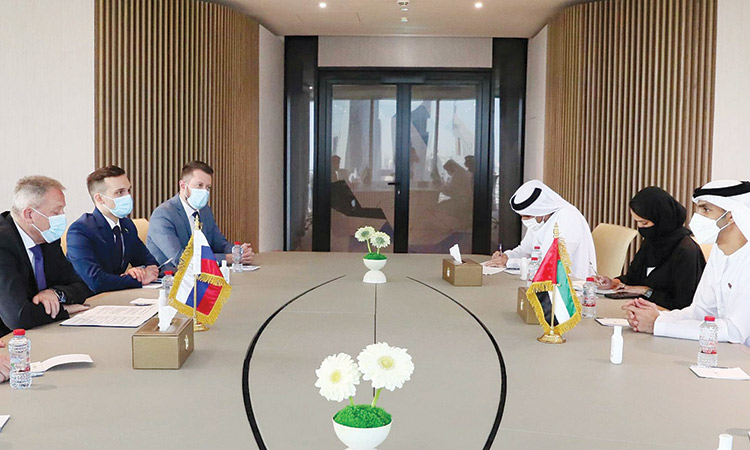 UAE and Slovenia explore ways to enhance investment cooperation
