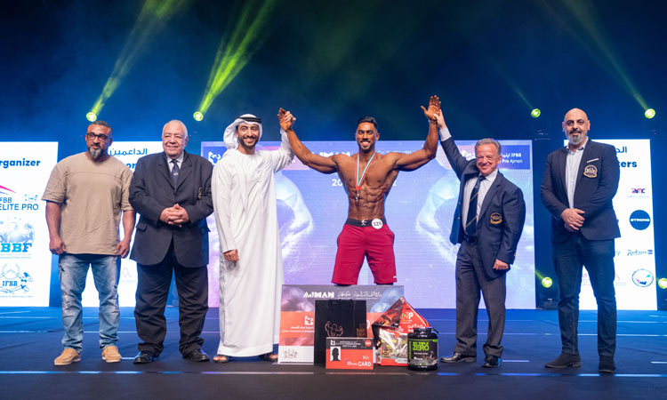 Ajman International Bodybuilding Competition ends on successful note