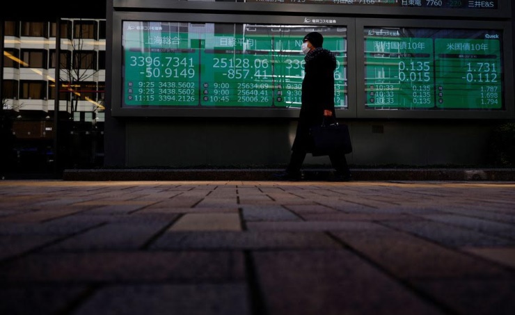 Bond rout pushes cash back in to stocks