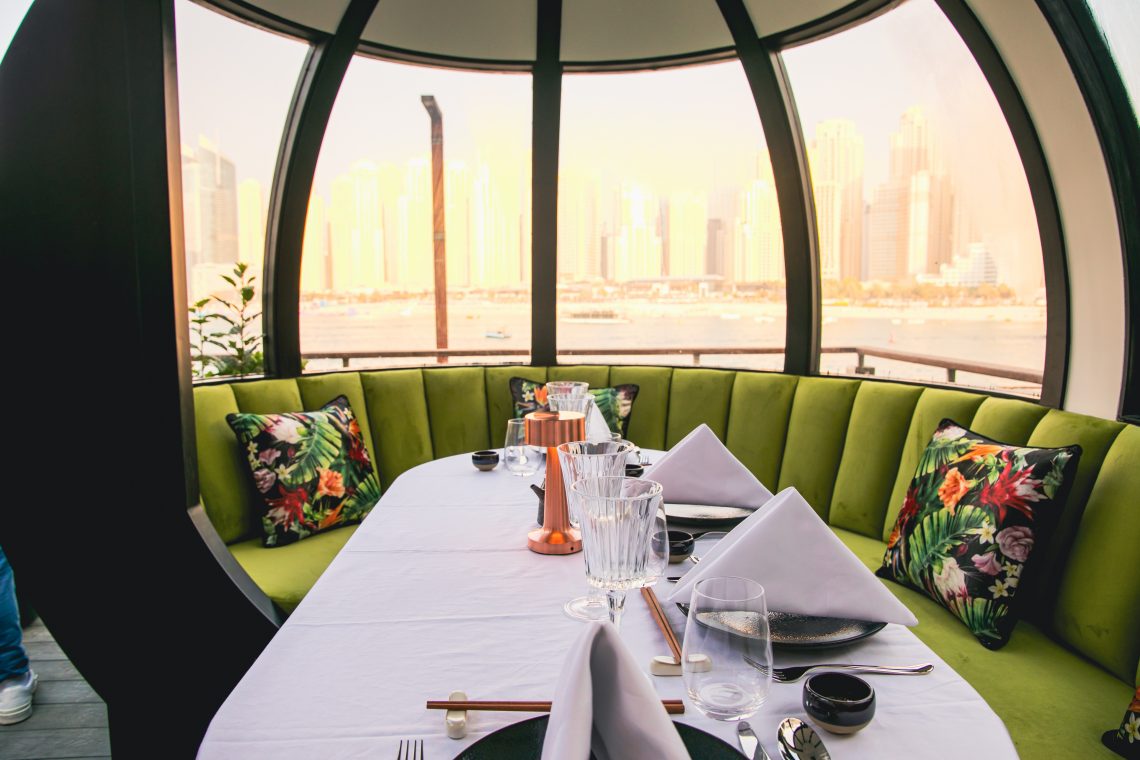 Experience a unique private dining experience for Eid at The Pods, Bluewaters