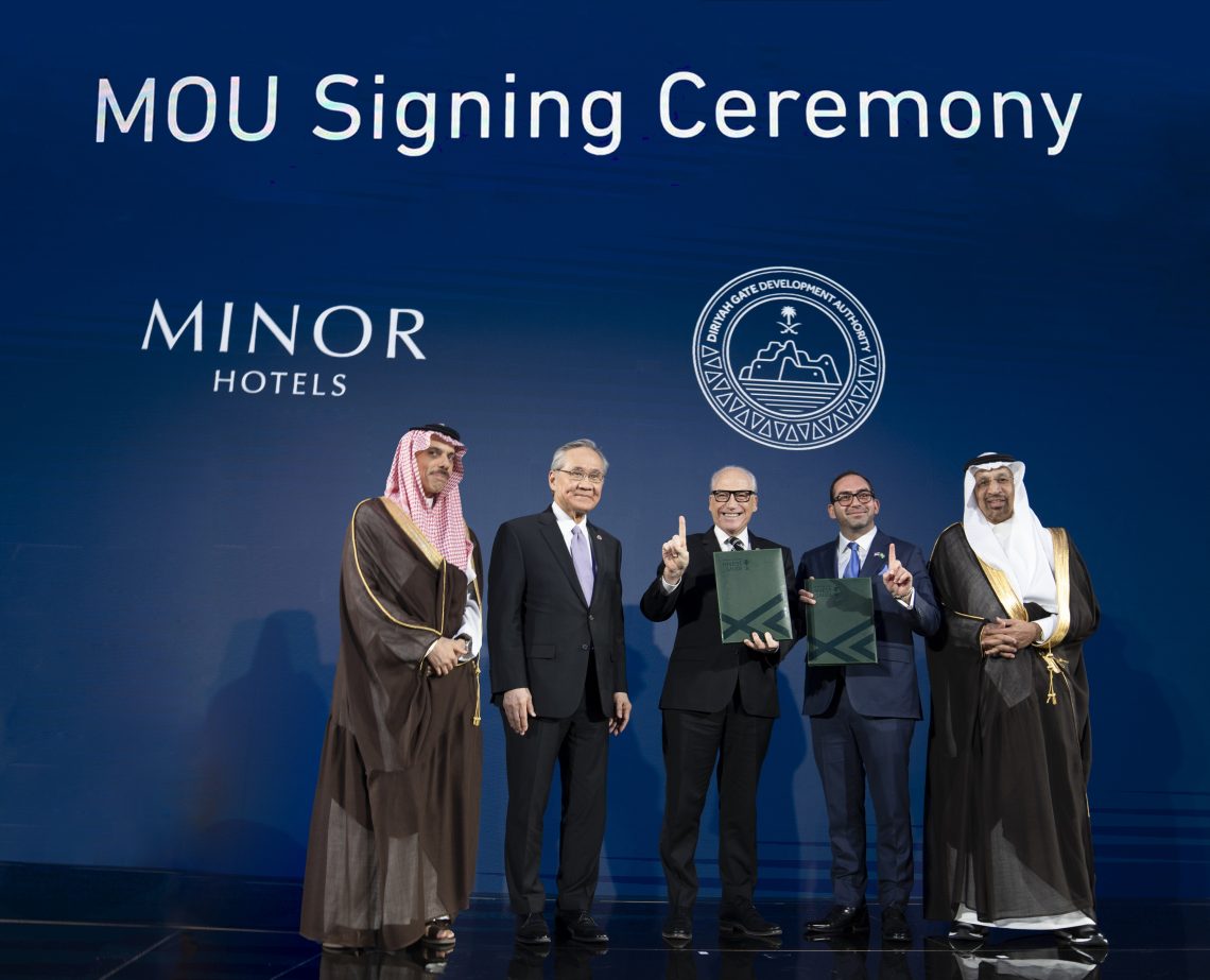 Minor Hotels Announces Agreement with DGDA in KSA To Develop an Anantara Hotel in Diriyah