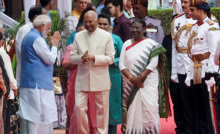 Poor in India can dream, says its first tribal president