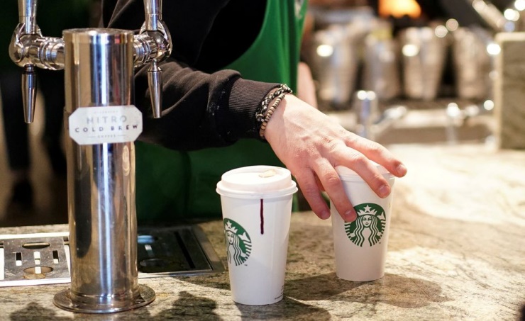 Starbucks says it’s not in formal sale process for UK business