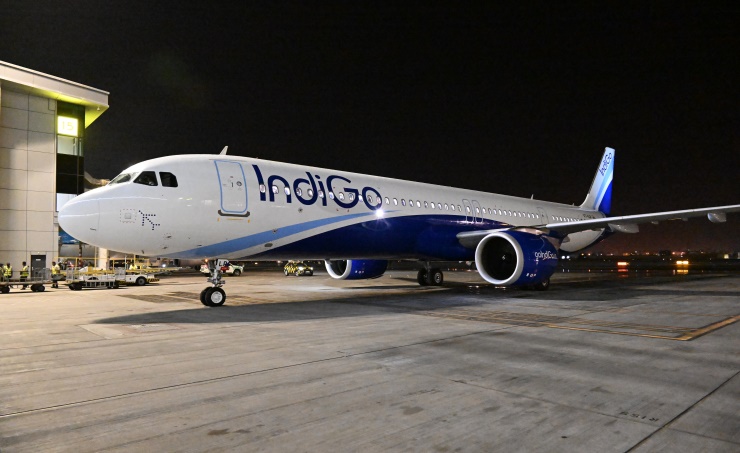 BAC receives first IndiGo flight from Mumbai