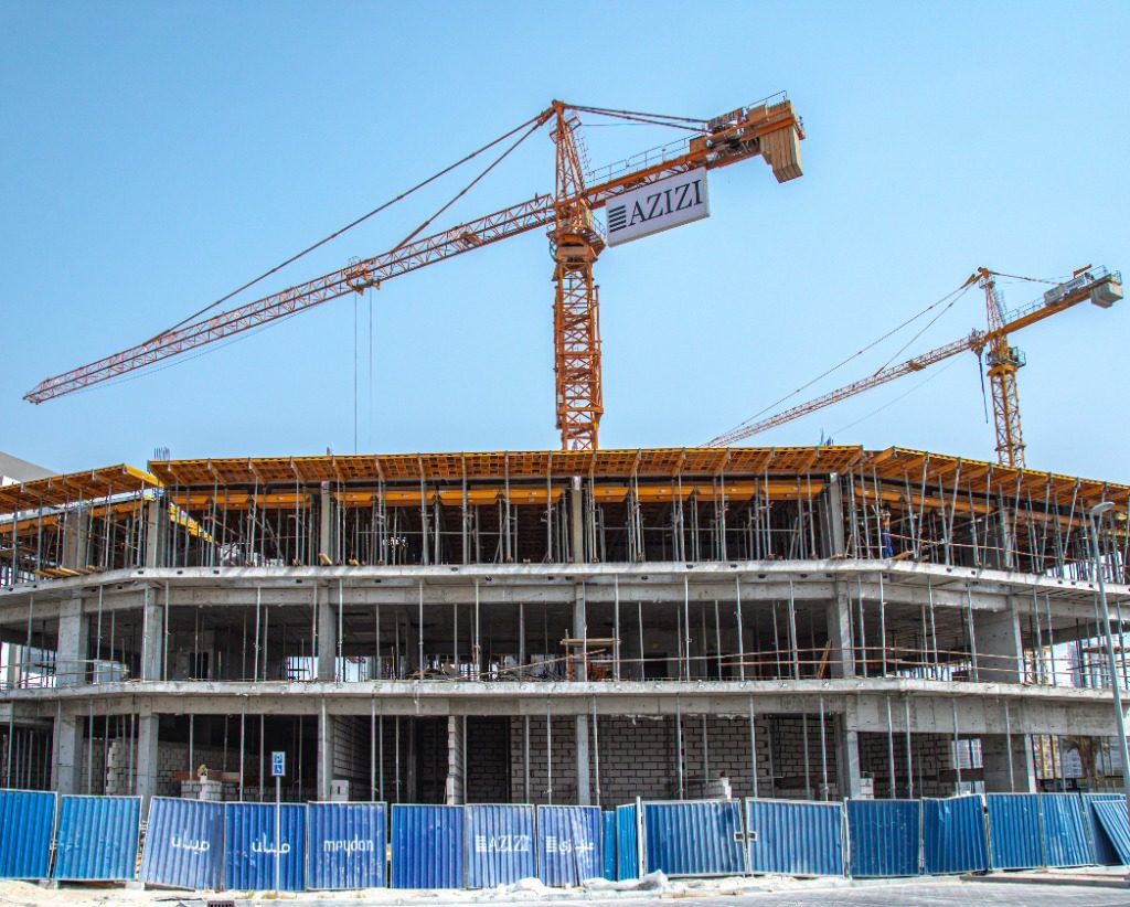 Azizi Developments’ Park Avenue is now 40% complete