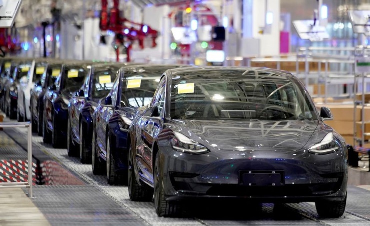 Tesla’s July sales of Chinese-made vehicles slide due to factory line upgrades