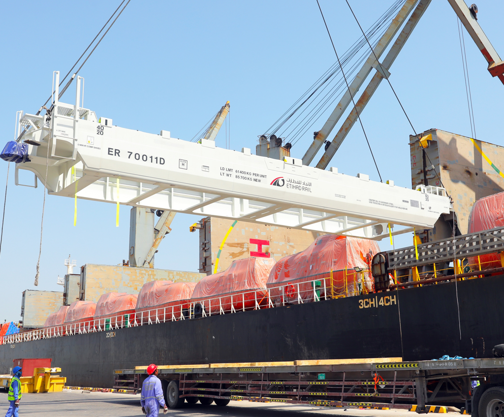 Etihad Rail welcomes the first batches of its new state-of-the-art fleet of trains